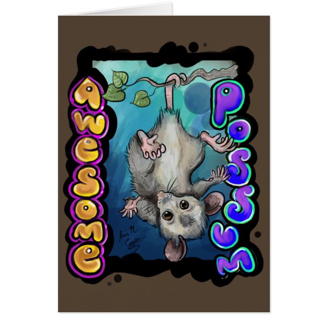 ¡Oposum impresionante! (Frente)