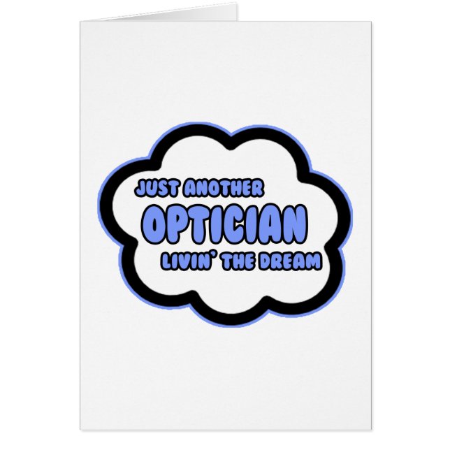 Opticiano. Viviendo el sueño (Frente)