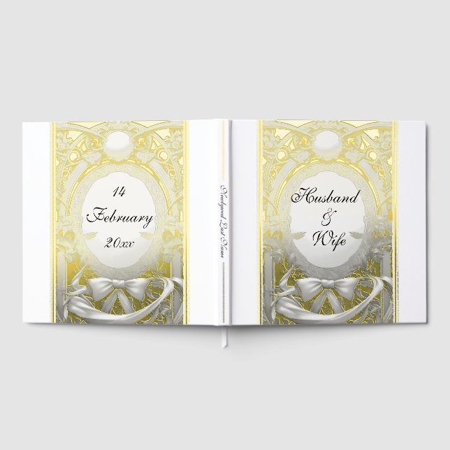 Opulent Motif Atelier, Boda libro de visitas de Re (Lleno)