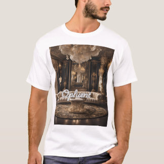 Opulenta camiseta barroca de lujo