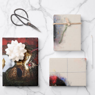 Opulenta Papel de envolvimiento de la máscara de c