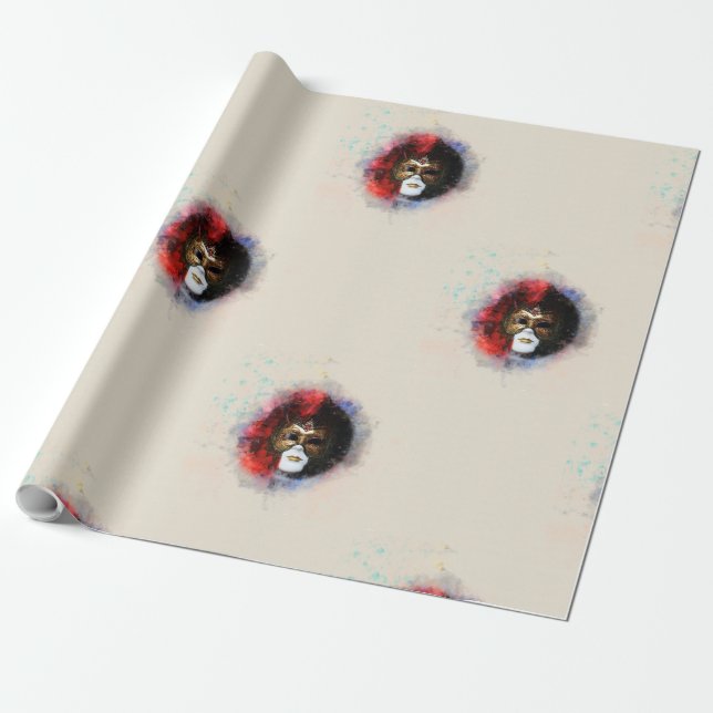 Opulenta Papel de envolvimiento de la máscara de c (Desenrollado)