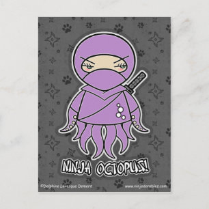 ¡Opulpo Ninja! Postal