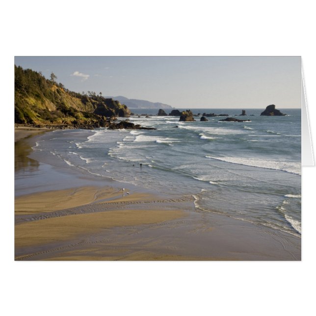 OR, Costa de Oregón, Parque Estatal Ecola, Indio (Anverso (Horizontal))