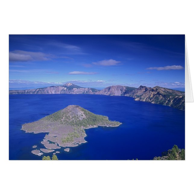 OR, Parque Nacional Crater Lake, Isla Wizard y Crá (Anverso (Horizontal))