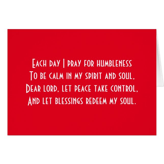 Oración (Anverso (Horizontal))