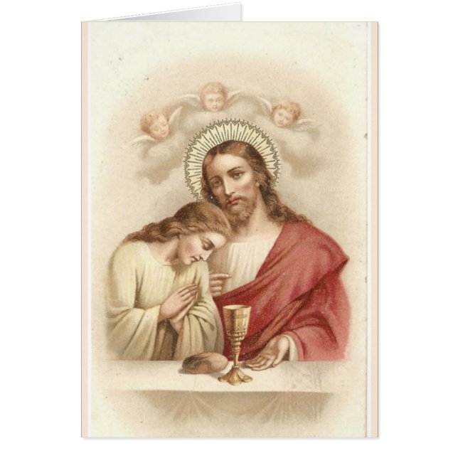 Oración a Jesús y San Juan Apóstol (Frente)