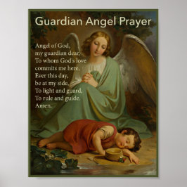 Oración Ángel de Guardian para Posters de niños