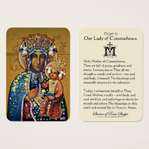 Oración católica de la Virgen María de Madonna Neg