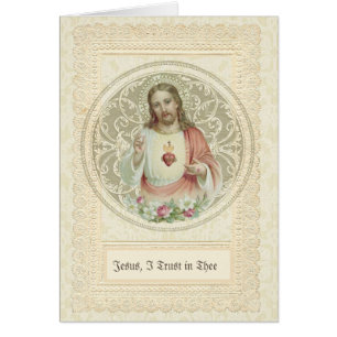 Oración Católica Jesús Sagrado Corazón Religioso