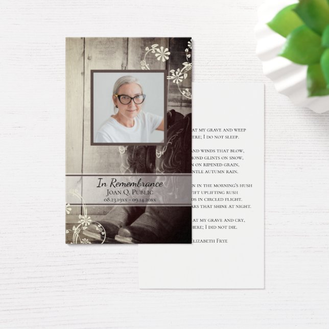 Oración conmemorativa del funeral de Cowboy Boots (Escritorio)