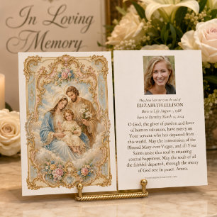 Oración conmemorativa rococó de la Sagrada Familia