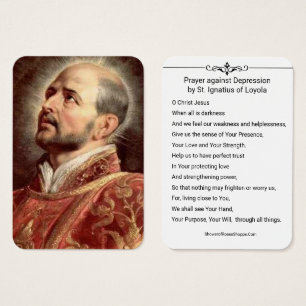 Oración contra la depresión San Ignacio Loyola