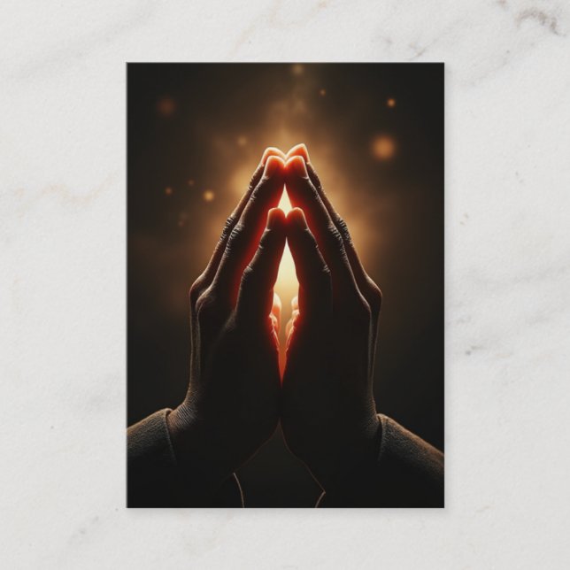 Oración de Acción de Gracias - Tarjeta KJV filipin (Anverso)