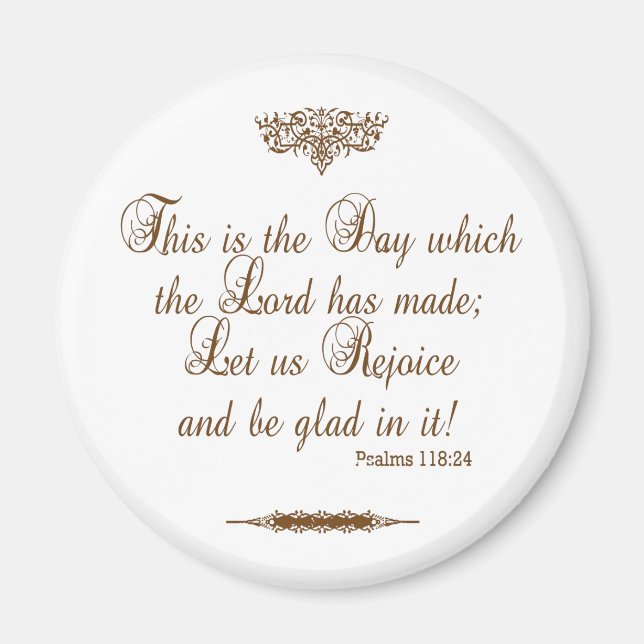 Oración de agradecimiento por el imán Personalizad (Frente)