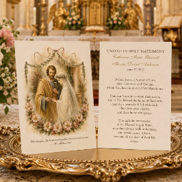 Oración de bodas de esponsales de María y José