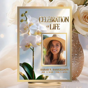 Oración de Celebración de Vida Agradecimiento Orqu