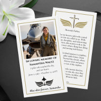 Oración de Foto de Funeral para Piloto de Aviación