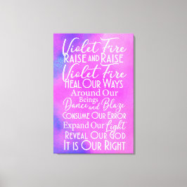 Oración de Fuego Violento: Arte de Energía Espirit