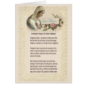 Oración de la Santísima Virgen María para los Niño