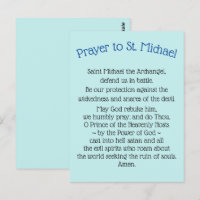 Oración de postales a San Miguel el Arcángel