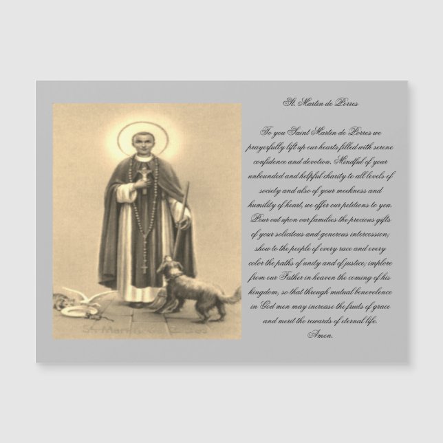 Oración de San Martín (Anverso)