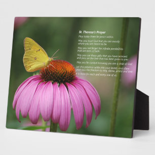 Oración de Santa Teresa - placa