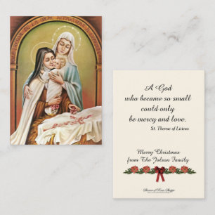 Oración de tarjetas sagradas para los Navidades c