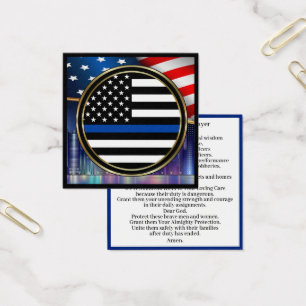 Oración de un oficial de policía