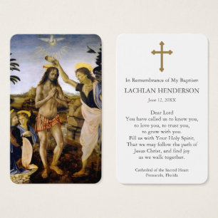 Oración del bautismo   Bautismo de Cristo 1