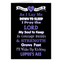 Oración del guerrero... Lupus