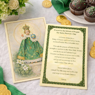 Oración del Infante de Praga Día de San Patricio