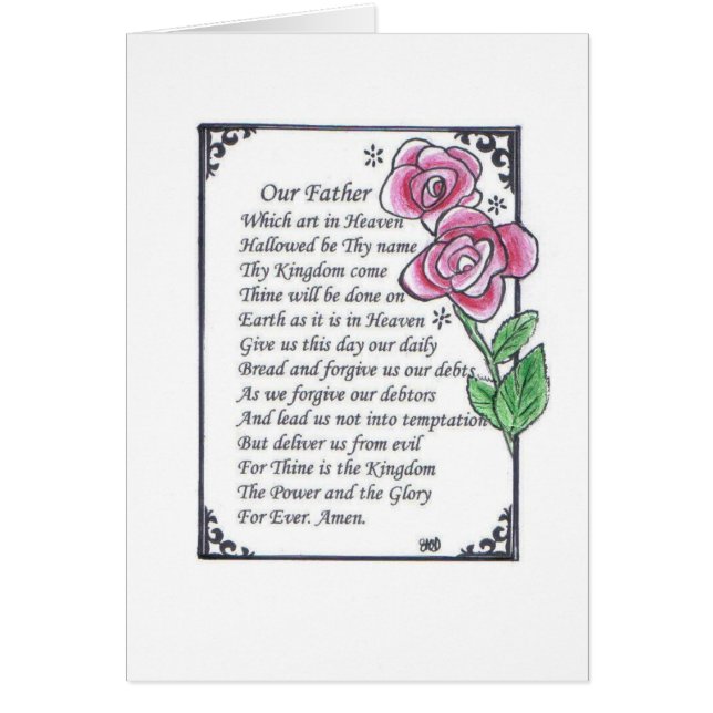 Oración del Señor (Frente)