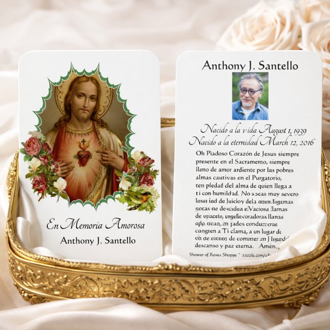 Oración en memoria de Jesús católico funerario esp (Subido por el creador)