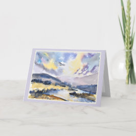 Oración especial en el cuidado de Dios Tarjeta de 