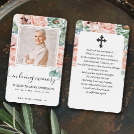 Oración fúnebre de la simpatía por la foto floral 