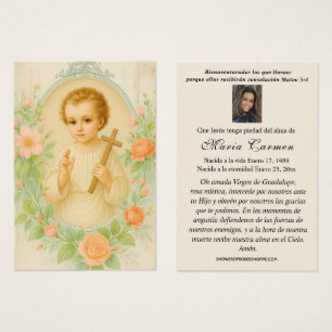 Oración fúnebre española del Niño Jesús de Guadalu