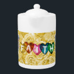 \Oración Guerrero IV Tetera de porcelana 40 oz<br><div class="desc">\Oración Guerrero IV Tetera de porcelana 40 oz</div>