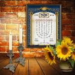 Oración hebrea chiíta - Impresión de arte de lona<br><div class="desc">El Shiviti es una plegaria meditativa que representa el Salmo 16:8 y el Salmo 67, que se encuentran en los libros de plegarias hebreas, en los textiles rituales y en las paredes de sinagogas y hogares judíos, desde la época de los comienzos de la era moderna. Debido a la presencia...</div>