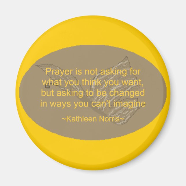 Oración - imán (Frente)