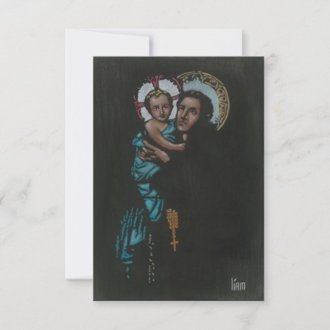 Oración inquebrantable a la tarjeta de oración de  (Anverso)