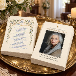 Oración Mariana Memorare Funeral Católico Romano