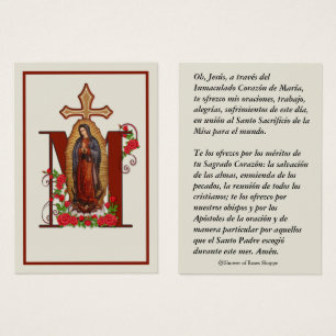 Oración matutina española de Guadalupe