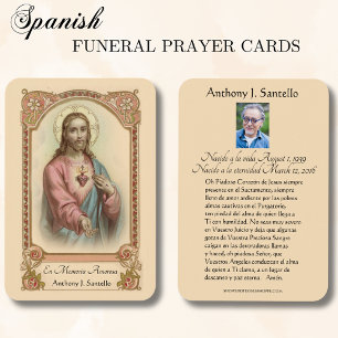 Oración Memorial Católica de Jesús en Funeral Espa