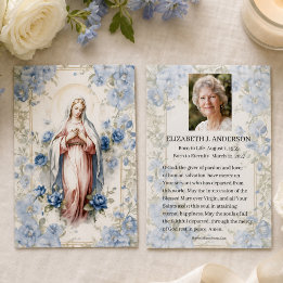 Oración memorial de la Virgen María funeral católi
