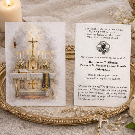 Oración memorial fúnebre para sacerdote católico