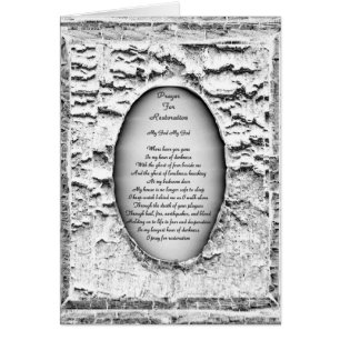 Oración Por La Restauración