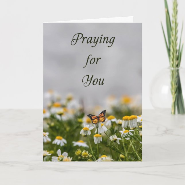 Oración por tu tarjeta cristiana de felicitación (Anverso)