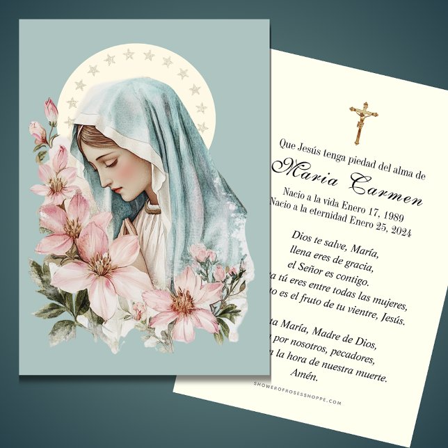Oración religiosa conmemorativa de la Virgen María (Subido por el creador)