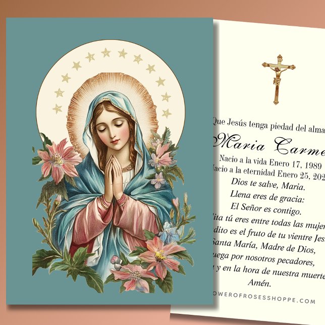 Oración religiosa conmemorativa de la Virgen María (Subido por el creador)
